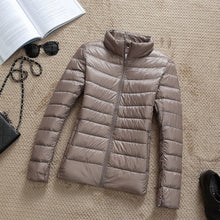 Load image into Gallery viewer, Down Jacket Slim Hooded Outerwear