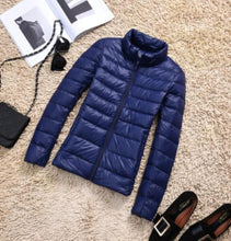 Load image into Gallery viewer, Down Jacket Slim Hooded Outerwear