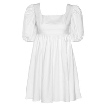 Load image into Gallery viewer, Puff Sleeve Backless Dress