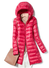 Load image into Gallery viewer, Down Jackets Long Ultra Light Thin Casual Coat Puffer