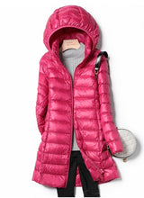 Load image into Gallery viewer, Down Jackets Long Ultra Light Thin Casual Coat Puffer