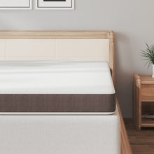 Load image into Gallery viewer, 8cm/10cm Thickness Gel Memory Foam Mattress Topper with Breathable Bamboo Cover Pressure-Relief Foam Bed Mattress Pad All Size