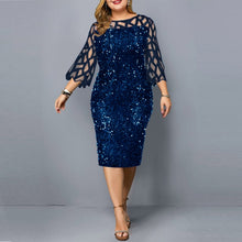 Load image into Gallery viewer, Sequin Evening Dress