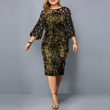 Load image into Gallery viewer, Sequin Evening Dress