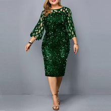 Load image into Gallery viewer, Sequin Evening Dress