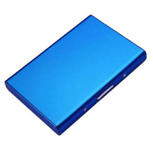 Load image into Gallery viewer, Anti-Scan RFID steel Metal Credit Card Holder Slim Blocking Wallet Case Business Card Protection Holder Case