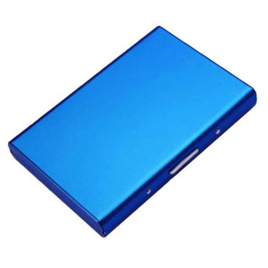 Anti-Scan RFID steel Metal Credit Card Holder Slim Blocking Wallet Case Business Card Protection Holder Case