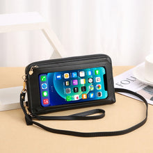 Load image into Gallery viewer, Crossbody Touchscreen Phone Mini Leather Crossbody Handbags