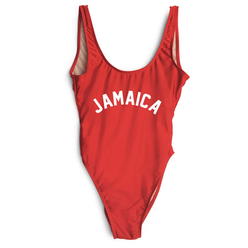 JAMAICA One Piece Jumpsuit Rompers Women Sexy Beachwear