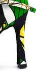 Load image into Gallery viewer, Dance Shoes - Green, Black and Yellow