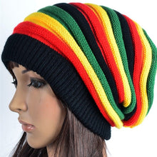 Load image into Gallery viewer, Rasta Beenie Hat