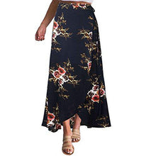 Load image into Gallery viewer, Floral print long maxi skirt