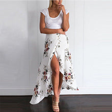 Load image into Gallery viewer, Floral print long maxi skirt