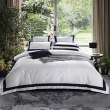Load image into Gallery viewer, Egyptian Cotton Hotel White Bedding Set Luxury