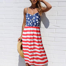 Load image into Gallery viewer, Floral Print Summer Dress
