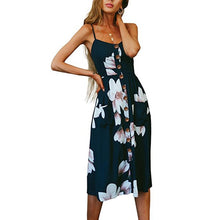 Load image into Gallery viewer, Floral Print Summer Dress