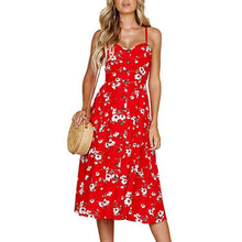 Load image into Gallery viewer, Floral Print Summer Dress
