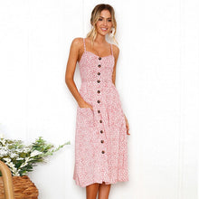 Load image into Gallery viewer, Floral Print Summer Dress
