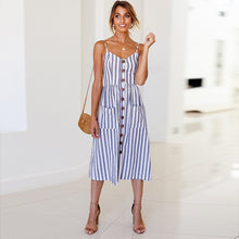 Load image into Gallery viewer, Floral Print Summer Dress