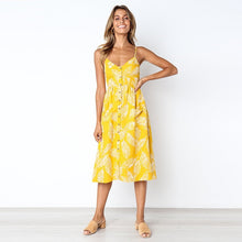 Load image into Gallery viewer, Floral Print Summer Dress