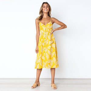 Floral Print Summer Dress
