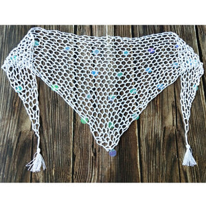 Crochet fishnet  beach wear