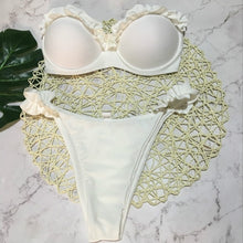 Load image into Gallery viewer, Strapless Lace Swimwear Padded Push-up
