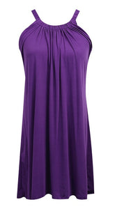 Bold Colors Spaghetti Strap Dresses