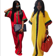 Load image into Gallery viewer, Multi-Color Dashiki Dress